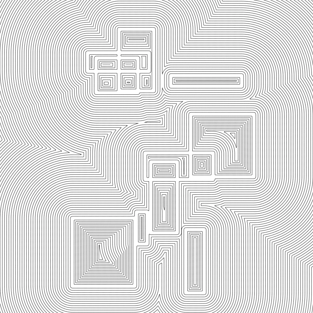 Line-art T composed of square modules, representing T-shaped knowledge in software engineering